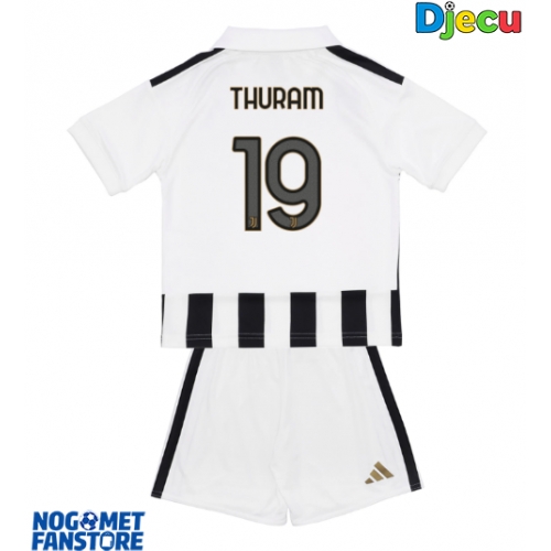 Juventus Khephren Thuram #19 Domaci Dres za djecu 2026-27 Kratak Rukav (+ Kratke hlače)